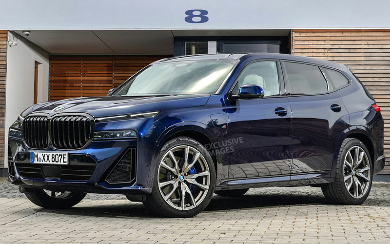 Новый BMW X8 — первые изображения