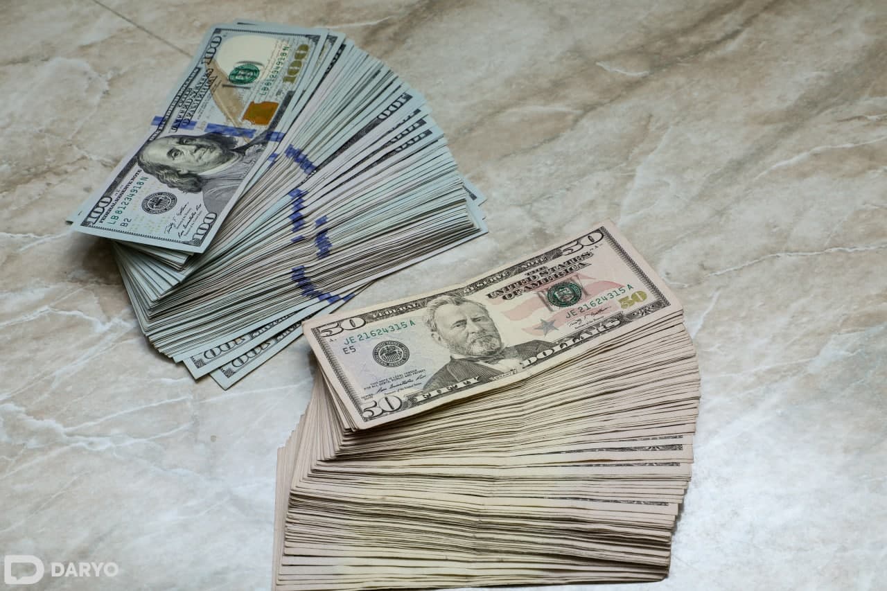 daryo.uz - O‘zbekistonda dollarning rasmiy kursi yana ko‘tarildi