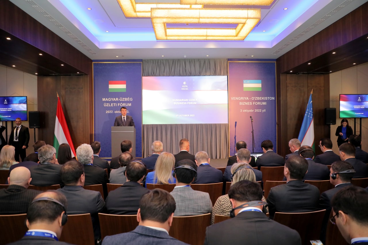 kun.uz - В Будапеште прошел узбекско-венгерский бизнес-форум.